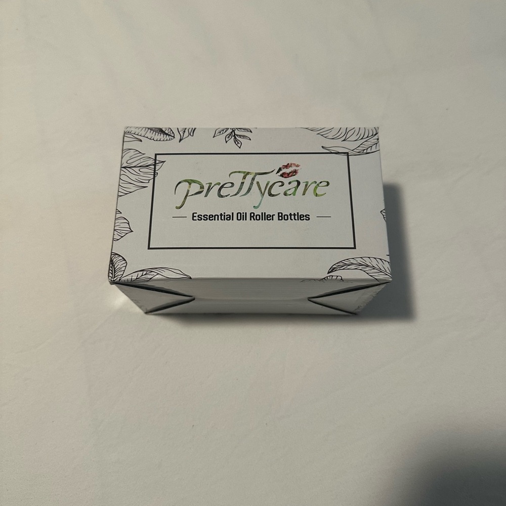 White Essential Oil Roller Bottles
